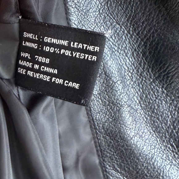 Jones New York Dark Soft Leather Jacket M - Picture 8 of 10